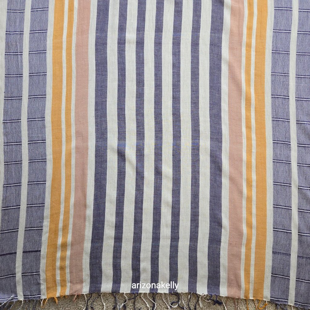 Hoss Intropia Huge Stripe Scarf Shawl Wrap - Picture 2 of 15